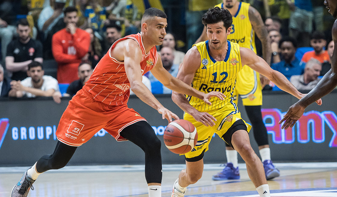 Round 21: Maccabi Tel Aviv - Hapoel Tel Aviv 97:115