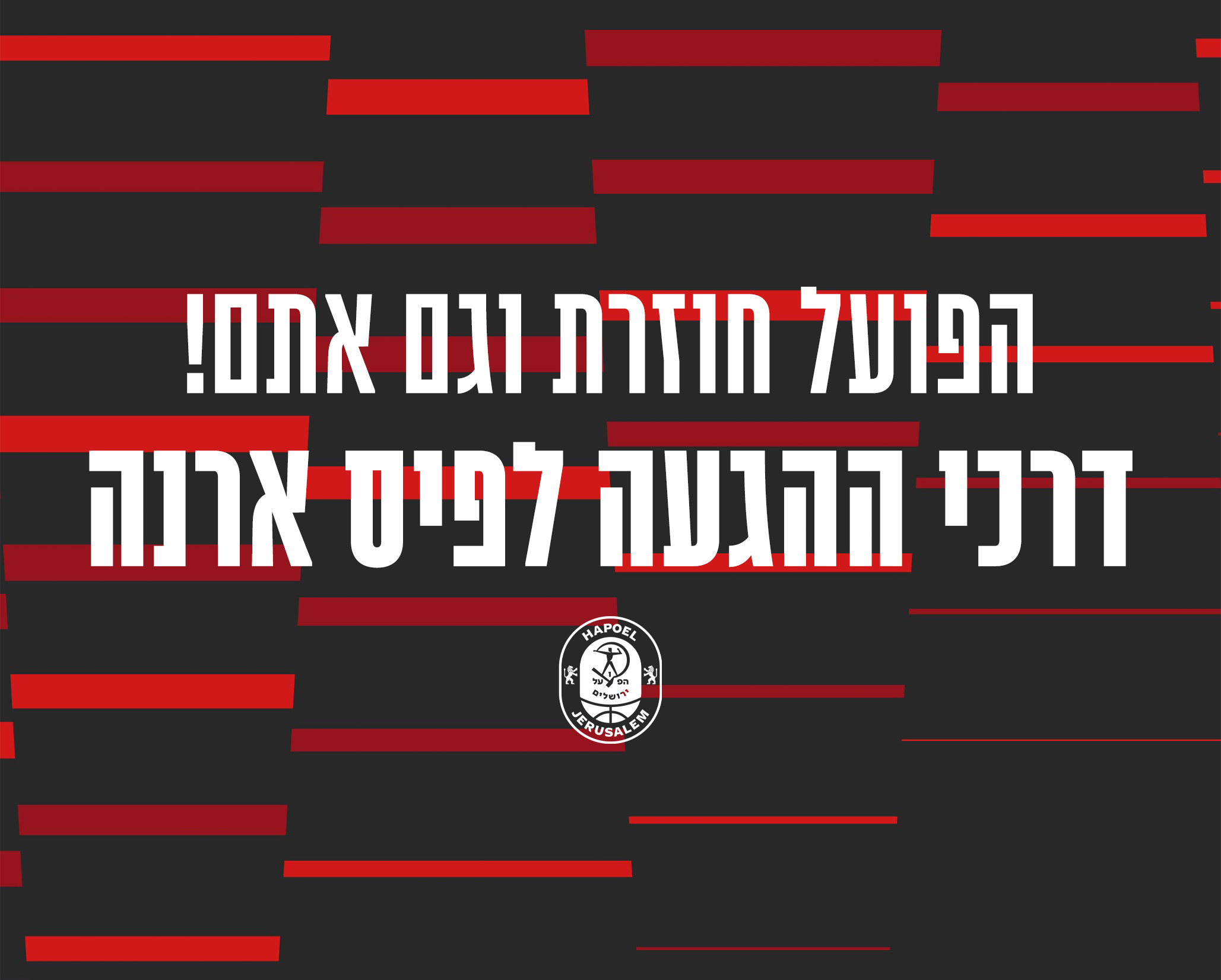 כל הדרכים מובילות: מדריך ההגעה לפיס ארנה